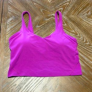 Lululemon cropped tank top